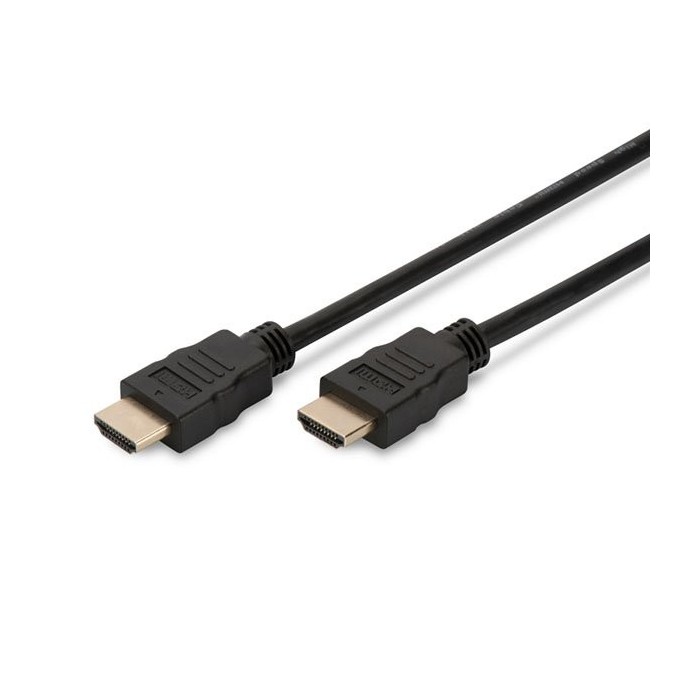 Cabo Ewent HDMI com Ethernet A/A M/M AWG 30 5m Preto