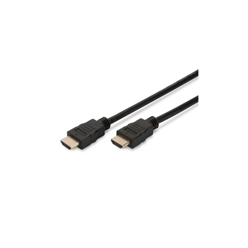 Cabo Ewent HDMI com Ethernet A/A M/M AWG 30 10m Preto