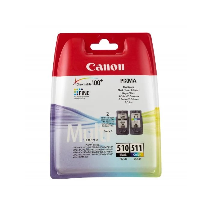 Tinteiro Canon PG-510/CL-511 2970B010 Multipack