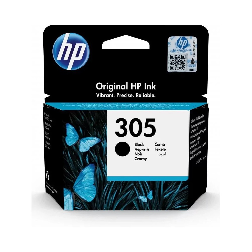 Tinteiro HP 305 Preto Original