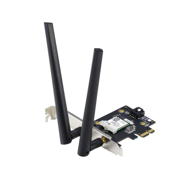 Placa de Rede Asus PCE-AX1800 Wireless Dual-band, AX1800 Ultimate AX WiFi 6, BT5.2 PCI Express
