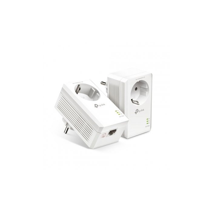 Powerline TP-Link AV1000 Gigabit Passthrough Powerline Starter Kit