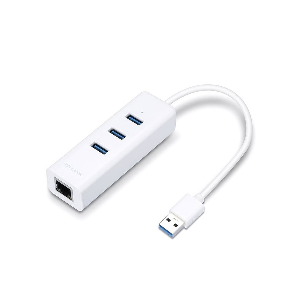 Hub TP-Link 3-Port USB 3.0 + RJ45 Ethernet